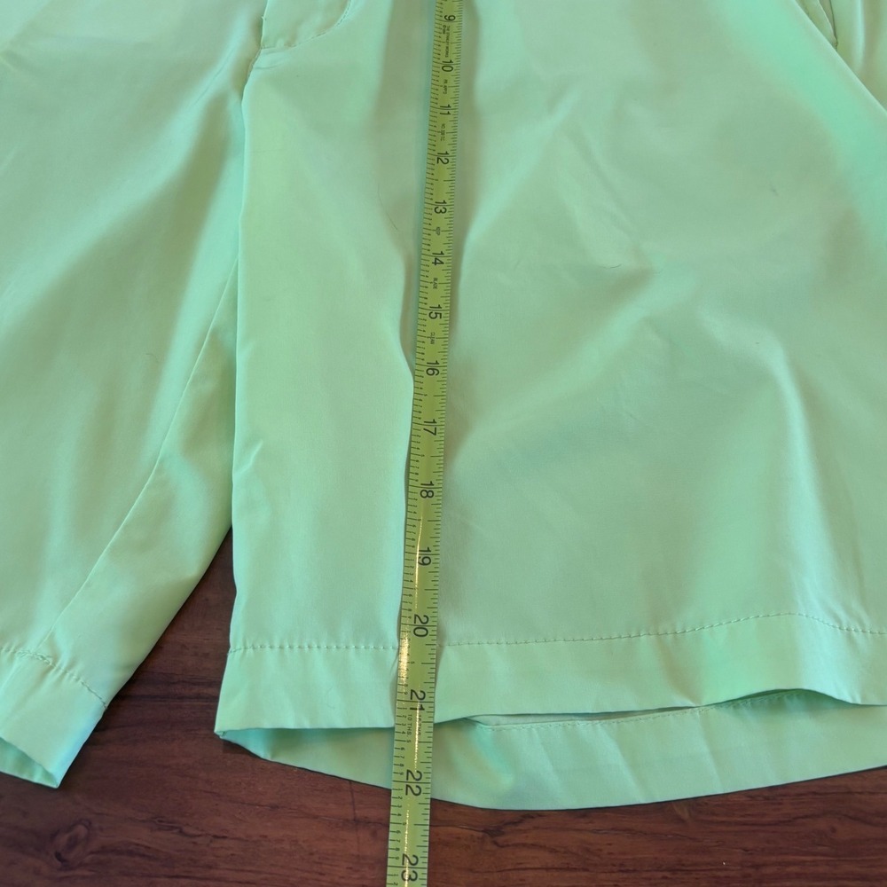 Greg Norman Performance Golf Shorts Men's Size 38 Bright Yellow Moisture Wicking - Picture 5 of 11
